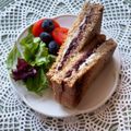 yokon☆'s cooksnap of when they made あんクリームチーズホットサンド.