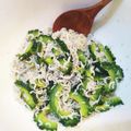 ☆雪矢☆'s cooksnap of when they made 涼風～釜揚げシラスdeゴーヤナムル.