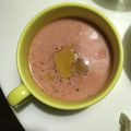 sakutakuhitoshu's cooksnap of when they made トマトジュースと豆乳の冷製スープ.