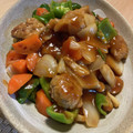 美夕っぺ's cooksnap of when they made ❀豚こま切れ肉で作る❀揚げない酢豚.