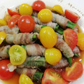 クックRM99KB☆'s cooksnap of when they made オクラとししとうのトマトで豚肉巻き.