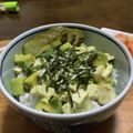 cco83901's cooksnap of when they made 豆腐とアボカドのサラダ丼.