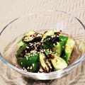 Dellaたん's cooksnap of when they made キュウリの塩昆布和え.