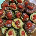 ちゃぎー's cooksnap of when they made ゴーヤの肉詰め.