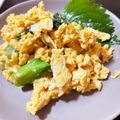 みずまんじゅう♪'s cooksnap of when they made チンゲン菜の卵炒め.