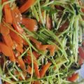☆☆ゆっきー☆'s cooksnap of when they made お弁当にも♪＊豆苗と人参のしりしり＊.