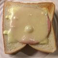 ベティ３'s cooksnap of when they made とろける♪ ハムチーズトースト.