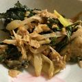 mimimumemo's cooksnap of when they made モロヘイヤの卵炒め.