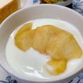 ☆あいちゃん's cooksnap of when they made ✿ちょっと贅沢✿桃ヨーグルト.