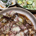 wizard74's cooksnap of when they made 新生姜と茗荷が爽やか✿茄子のひき肉炒め.