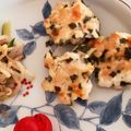 いぬわんわんわん's cooksnap of when they made 鶏ささみの大葉チーズつくね焼きお弁当簡単.
