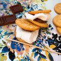なつき☆ミ's cooksnap of when they made BBQに＊マシュマロ s'mores.