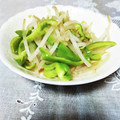 めみたん☆'s cooksnap of when they made もやしとピーマンの節約炒め☆.