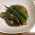 りりぃさん♡'s cooksnap of when they made ＊なすとオクラの煮浸し＊.