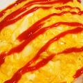ワンピ's cooksnap of when they made 家族大好きオムライス(๑￫ܫ￩)ノ♫♬　.