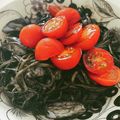 yokoyoko76's cooksnap of when they made いかすみパスタ でお家レストラン！.