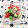 ﾁｲﾁｬﾝﾏﾏ's cooksnap of when they made アボカドとトマトとシーチキンのごま和え.
