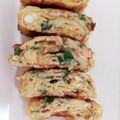 ☆熊八☆'s cooksnap of when they made 春菊の卵焼き.