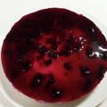 roll21's cooksnap of when they made レアチーズ風ブルーベリーヨーグルトケーキ.