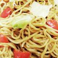 しーくれっと・らいふ's cooksnap of when they made 焼きそばにはミニトマト☆.