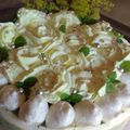 ☆ピョ汰☆'s cooksnap of when they made あずき＆抹茶のムースケーキ.