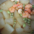 八百屋の女将's cooksnap of when they made 夏☆冷やしてもおいしい♪冬瓜とエビの煮物.