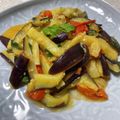 Faiza's cooksnap of when they made 【副菜】なすとトマトのミント炒め.