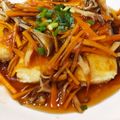 クックCNZGFQ☆'s cooksnap of when they made 揚げ出し豆腐の野菜たっぷり甘酢餡.