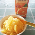 神風＊'s cooksnap of when they made 100％ジュースのカキ氷.