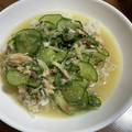 お塩と砂糖's cooksnap of when they made 簡単 我が家のサバ缶de冷や汁.