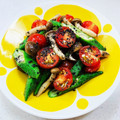 あっこ姉's cooksnap of when they made トマトとオクラとしめじの胡麻和え.