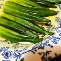 ゆうき＆かずきママ's cooksnap of when they made 夏バテ防止に！さっぱり☆オクラの煮びたし.