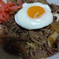 ねこはがき's cooksnap of when they made 絶品！！止まらない！！激ウマ牛丼☆.