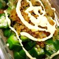 kiyoねぇ's cooksnap of when they made オクラの大根おろしあえ.