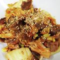 あたりめっこ's cooksnap of when they made おうち居酒屋レシピ♡砂肝のキムチ炒め.