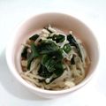 焼きたてりんごパイ's cooksnap of when they made えのきとワカメのナムル.