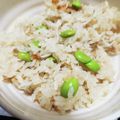 苺うさぎ666's cooksnap of when they made 枝豆としらす♡♥炊き込みご飯.