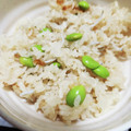 苺うさぎ666's cooksnap of when they made 枝豆としらす♡♥炊き込みご飯.