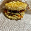 のりのり⭐'s cooksnap of when they made モス風☆きんぴらライスバーガー.