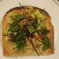 inLondon's cooksnap of when they made 海苔香る❀ﾌﾞﾛｯｺﾘｰ茎の和トースト.