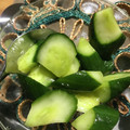 saki1010's cooksnap of when they made 切ってもむだけ♪簡単キュウリのからし漬け.