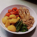 ruris7's cooksnap of when they made ジャガイモとししとう・えのきの煮物♪.