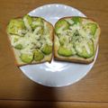 クックchitann's cooksnap of when they made アボカド好き悶絶♪ チーズトースト.