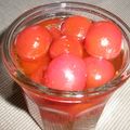 yococoo's cooksnap of when they made みりんでトマトのコンポート.
