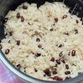 ☆ペペコ☆'s cooksnap of when they made 炊飯器で炊く簡単お赤飯.