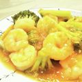 イエローバード's cooksnap of when they made 海老とブロッコリーのチリソース炒め.