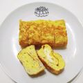 ☆雪矢☆'s cooksnap of when they made #お弁当 ふんわりしらすの玉子焼き.