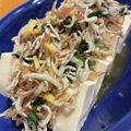 あいらんど0402's cooksnap of when they made 夏にぴったり！薬味としらすの豆腐サラダ.