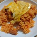 タオルにゃんこ's cooksnap of when they made 夏休み、我が家の定番オムライス.