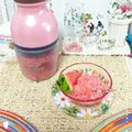 sakuraロゼット's cooksnap of when they made 電動ブレンダー&冷凍スイカでシャーベット.